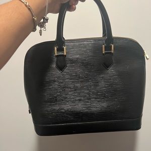 Authentic Vintage Louis Vuitton Alma Black Pm